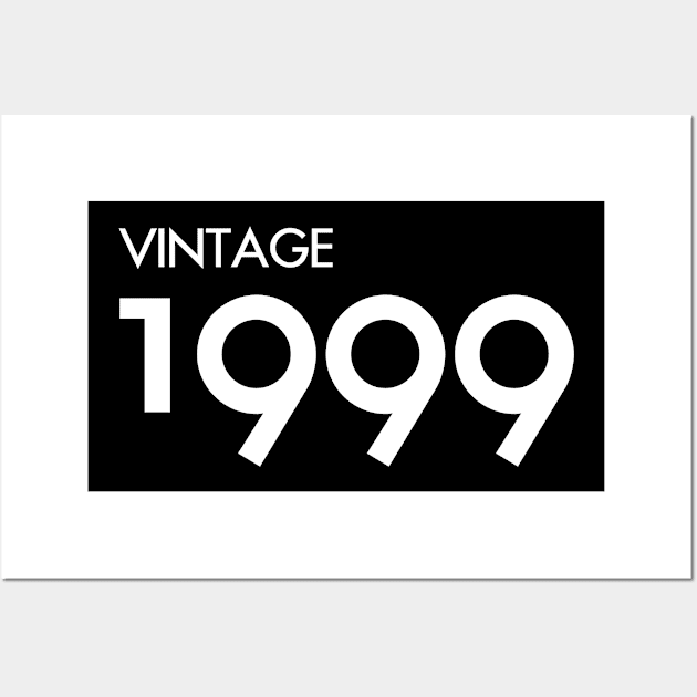 Vintage 1999 Gift 21st Birthday Party Wall Art by Damsin